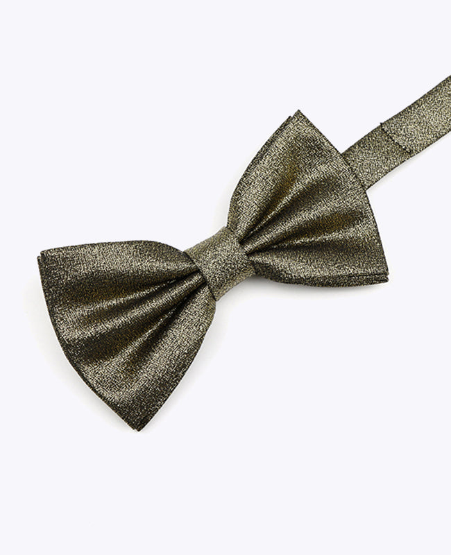 Fliege mit Pailletten Schwarz n°3 Herren aus Polyester «Isidore»
