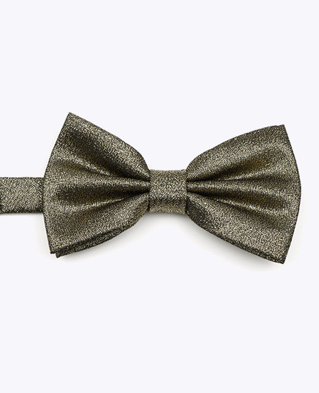 Fliege mit Pailletten Schwarz n°3 aus Polyester «Isidore»