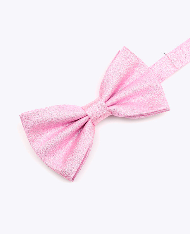 Fliege mit rosa Pailletten Nr. 1 Herr aus Polyester 