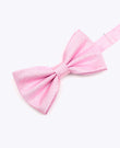 Fliege mit rosa Pailletten Nr. 1 Herr aus Polyester 