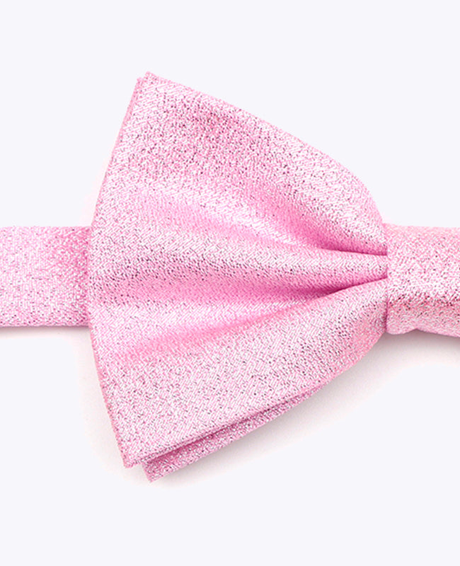 Fliege mit rosa Pailletten Nr. 1 Herr aus Polyester 