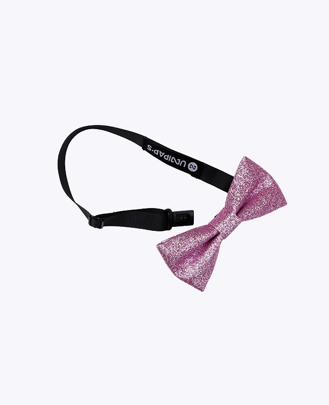 Fliege mit Glitzer Rosa Nr. 3 Kinder aus Polyester «Olive»