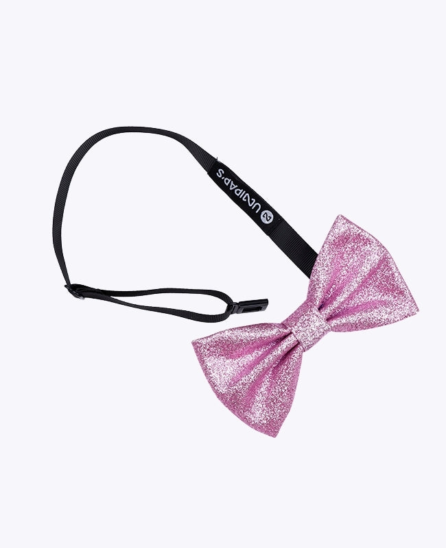 Fliege mit Glitzer Rosa Nr. 3 aus Polyester «Olive»
