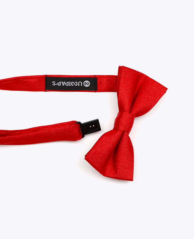 Fliege mit roten Pailletten Nr. 1 Kinder aus Polyester 