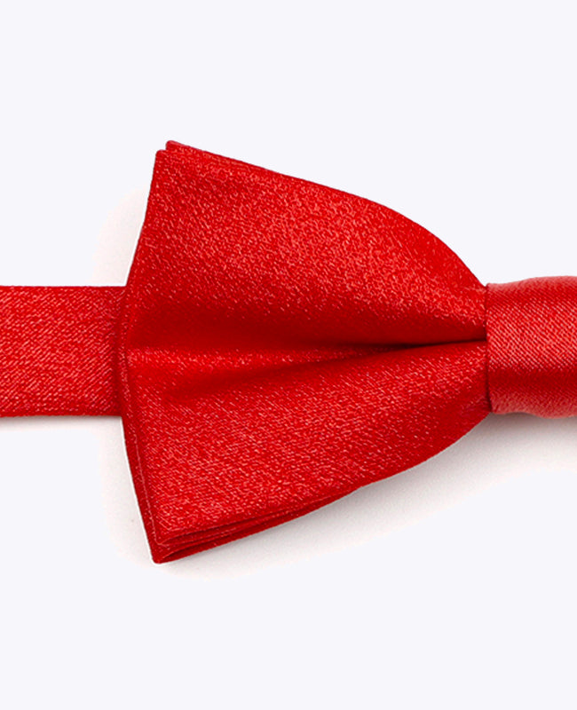 Fliege mit roten Pailletten Nr. 1 Kinder aus Polyester | Armand - Unipap's