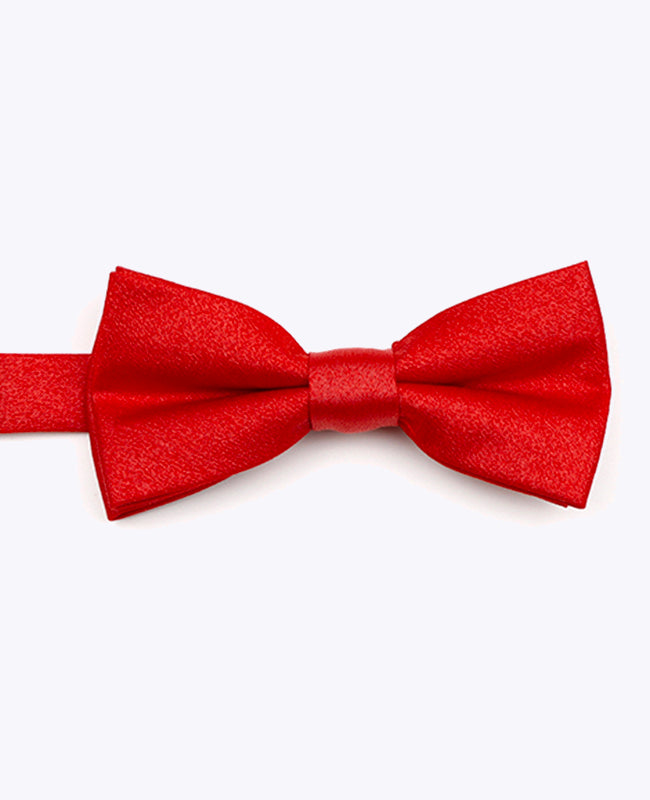 Fliege mit roten Pailletten Nr. 1 Kinder aus Polyester 