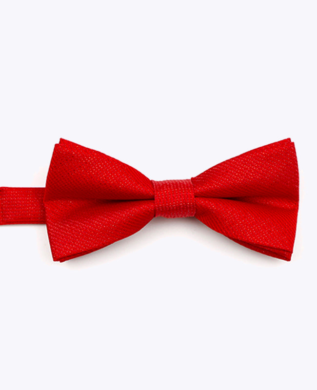 Glitzer-Fliege Rot Nr. 1 Kinder Polyester | Léonard - Unipap's