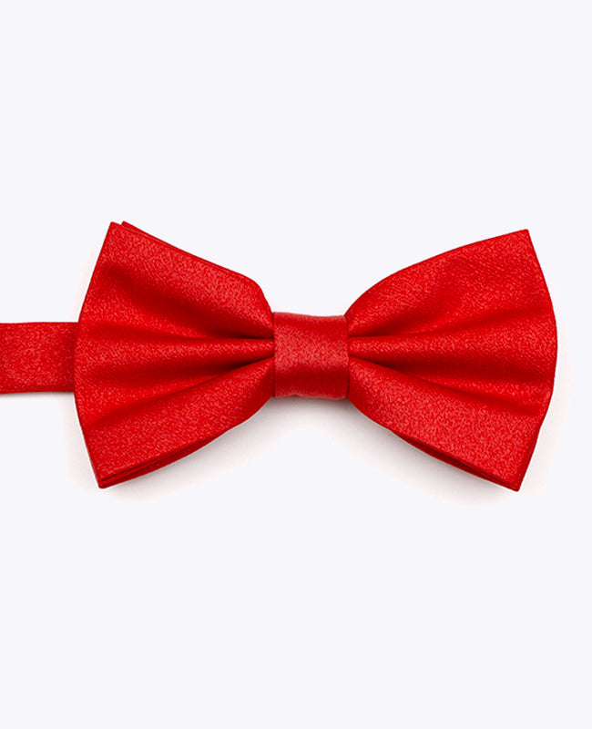 Fliege mit roten Pailletten Nr. 1 Herren aus Polyester 