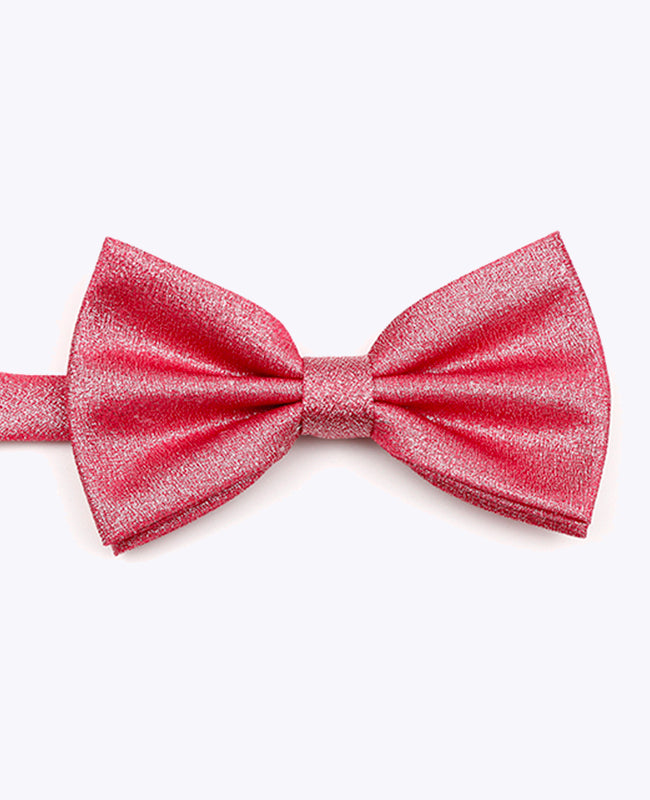 Fliege mit roten Pailletten Nr. 1 Herr aus Polyester 