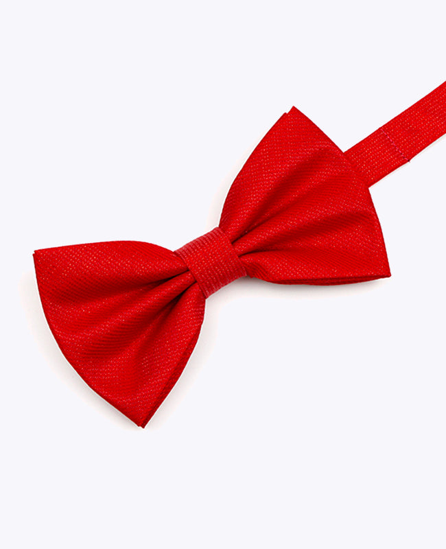 Glitzer-Fliege Rot Nr. 1 Herren aus Polyester | Léonard - Unipap's