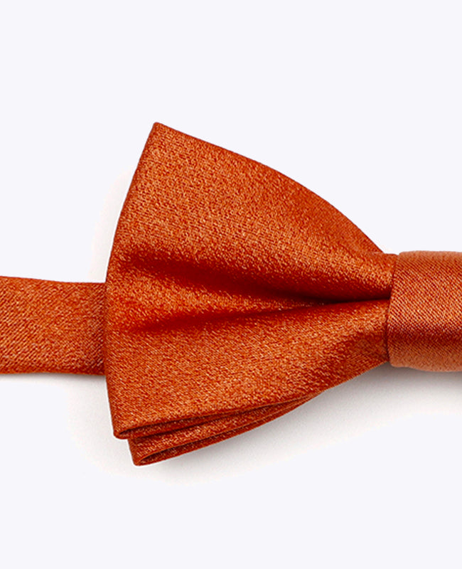 Fliege Terracotta n°1 Kinder Polyester mit Pailletten | Armand - Unipap's