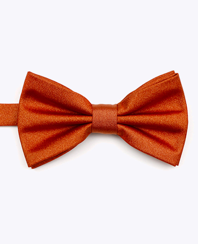 Noeud Papillon à Paillette Terracotta n°1 Homme en Polyester | Armand - Unipap's