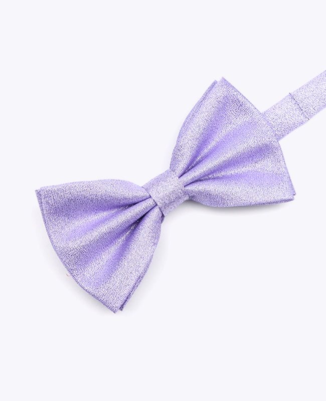 Fliege mit Pailletten Violett n°1 Herren aus Polyester | Isidore - Unipap's