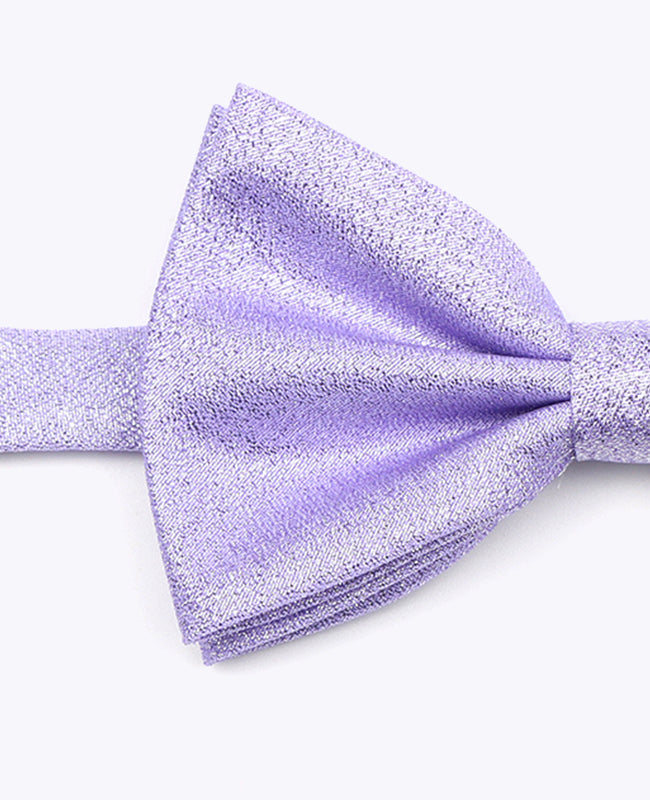 Fliege Violett Glitzer Nr.1 Herren aus Polyester | Isidore - Unipap's