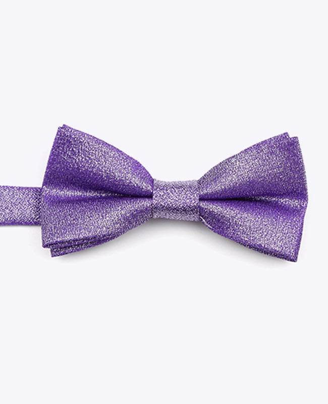 Glitzer-Fliege Violett n°2 Kinder aus Polyester | Isidore - Unipap's