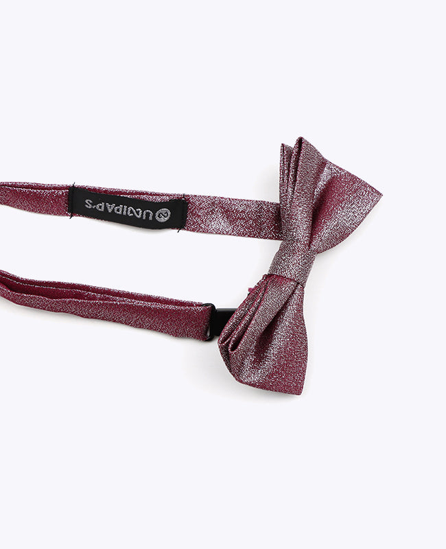 Glitzer-Fliege Violett n°3 Kinder aus Polyester | Isidore - Unipap's