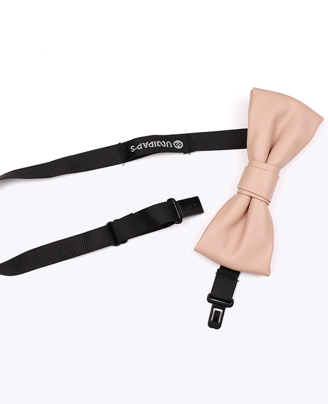 Noeud Papillon Rose n°3 Homme en Cuir «Achille»