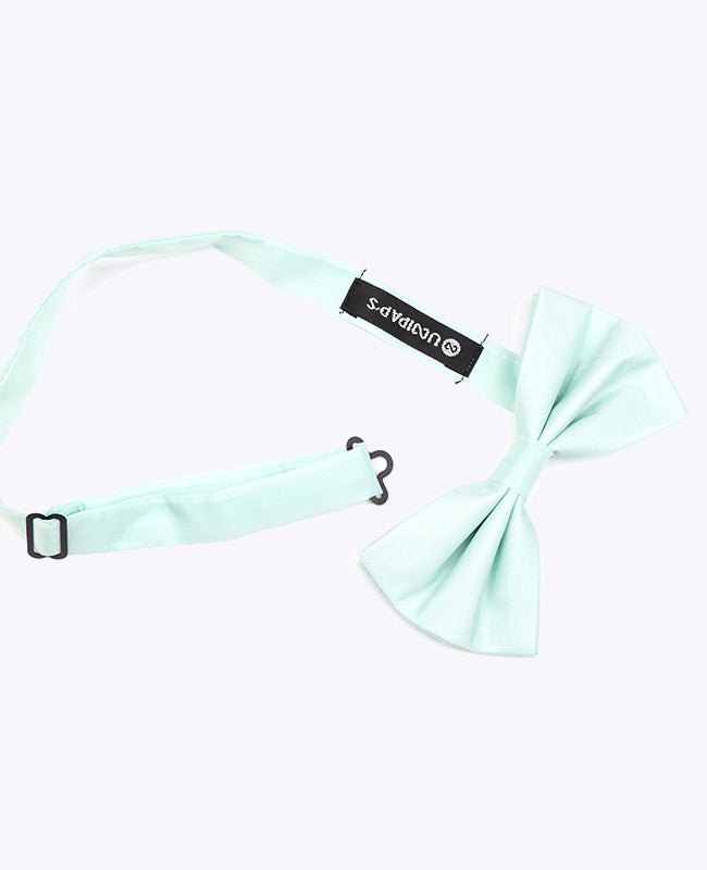 Fliege Grün n°1 Herren aus recyceltem Polyester «Marin»