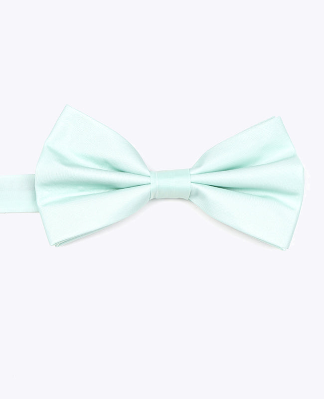 Fliege Grün n°1 Herren aus recyceltem Polyester «Marin»