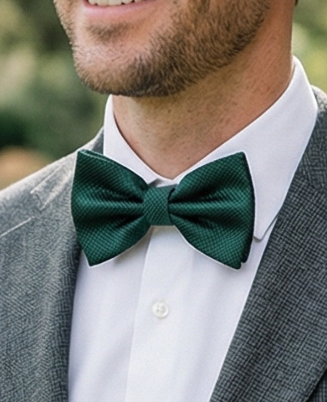 Fliege Grün Nr. 2 Herren aus Polyester «Martin»