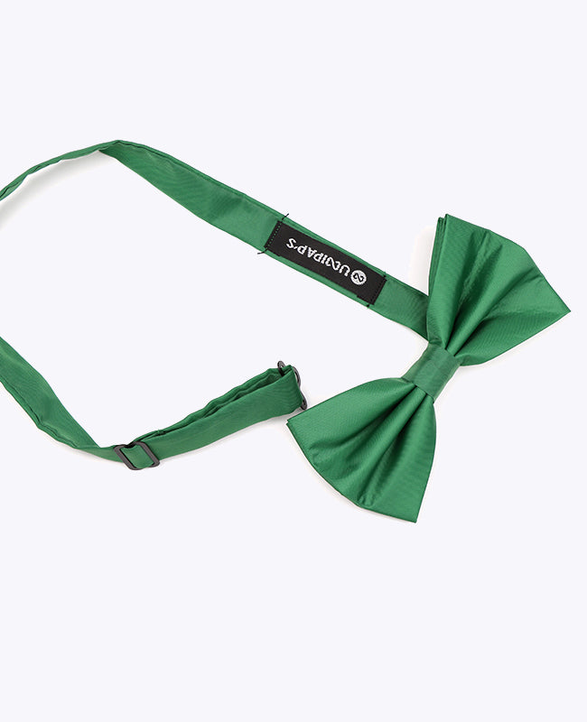 Fliege Grün Nr. 2 aus Recyceltem Polyester «Marin»