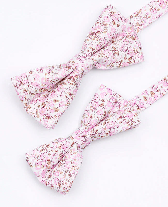 Liberty Fliegen Rosa Nr. 4 Vater & Sohn aus Baumwolle «Gaspard»