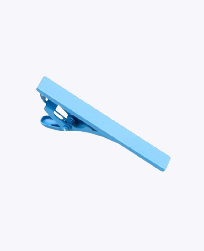 Krawattenklammer Blau Nr. 2 aus Metall