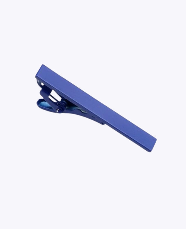 Krawattenklammer Blau Nr. 3 aus Metall