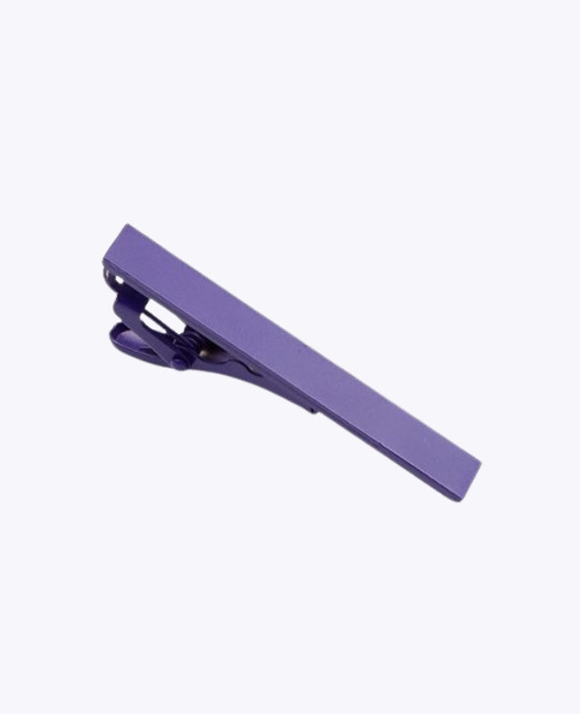 Krawattenklammer Violett Nr. 2 aus Metall