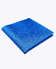 Glitzer-Einstecktuch Blau n°1 aus Polyester «Olive»