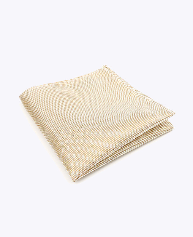 Einstecktuch Glitzer Gold Nr. 1 Polyester | Léonard - Unipap's
