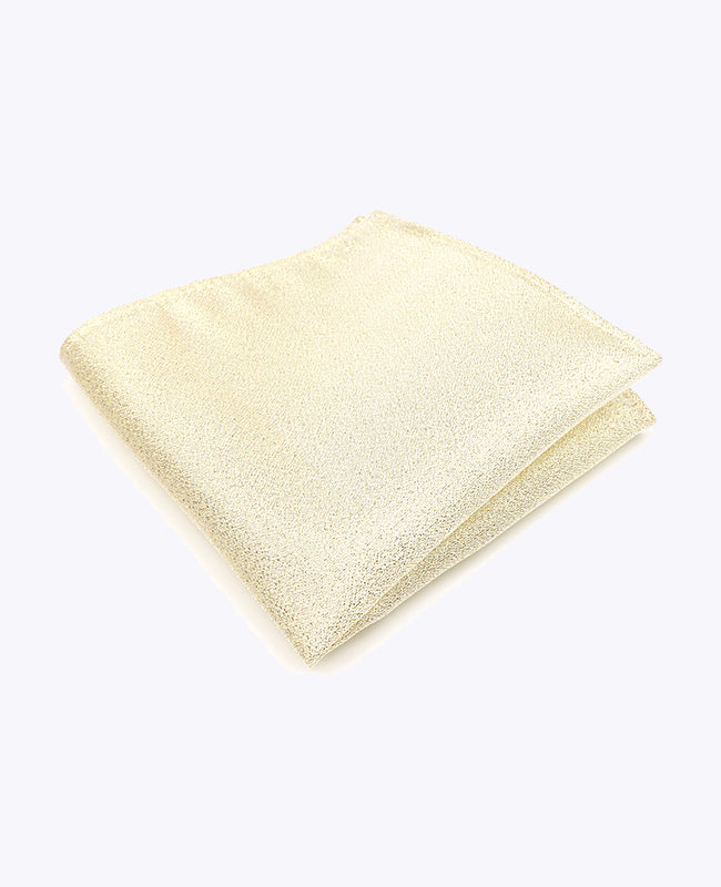 Glitzer-Einstecktuch Gold n°3 Polyester | Isidore - Unipap's