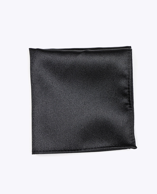 Glitzer-Einstecktuch Schwarz Nr. 1 aus Polyester | Armand - Unipap's