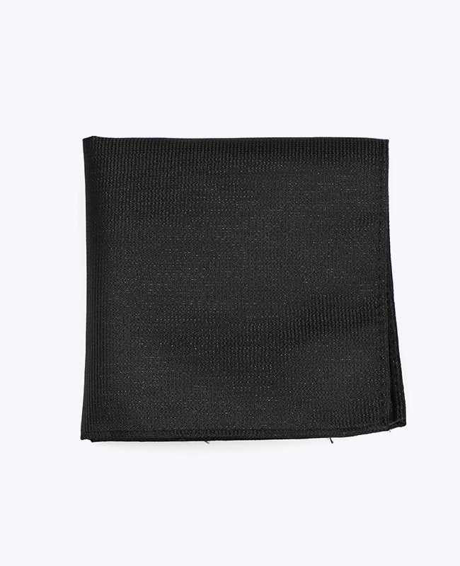 Einstecktuch mit Pailletten Schwarz n°1 aus Polyester | Léonard - Unipap's