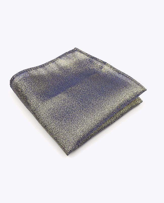 Glitzer-Einstecktuch Schwarz n°2 Polyester | Isidore - Unipap's