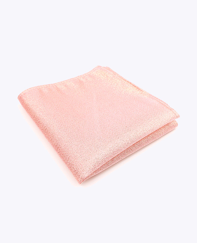 Glitzer-Einstecktuch Rosa n°2 Polyester | Isidore - Unipap's