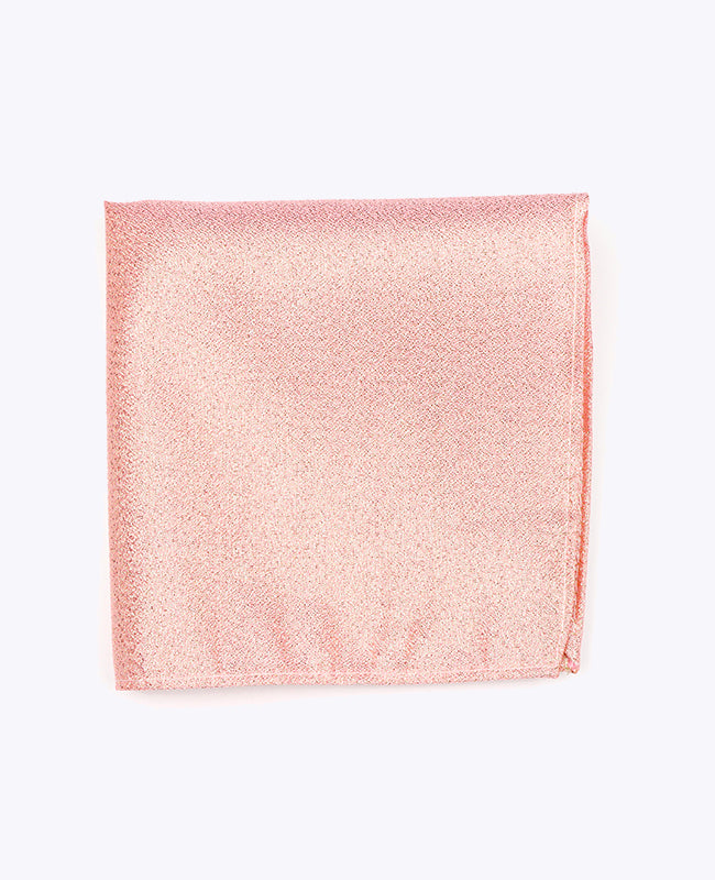 Glitzer-Einstecktuch Rosa n°2 Polyester | Isidore - Unipap's
