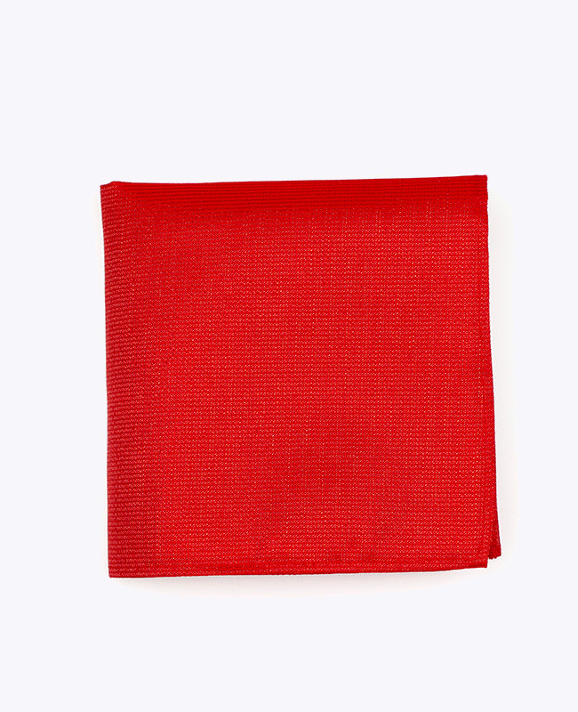 Einstecktuch Glitzer Rot Nr. 1 Polyester | Léonard - Unipap's