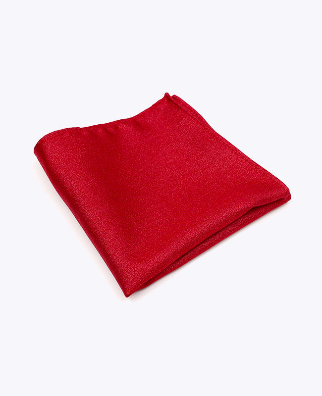 Glitzer-Einstecktuch Rot Nr. 2 aus Polyester | Armand - Unipap's