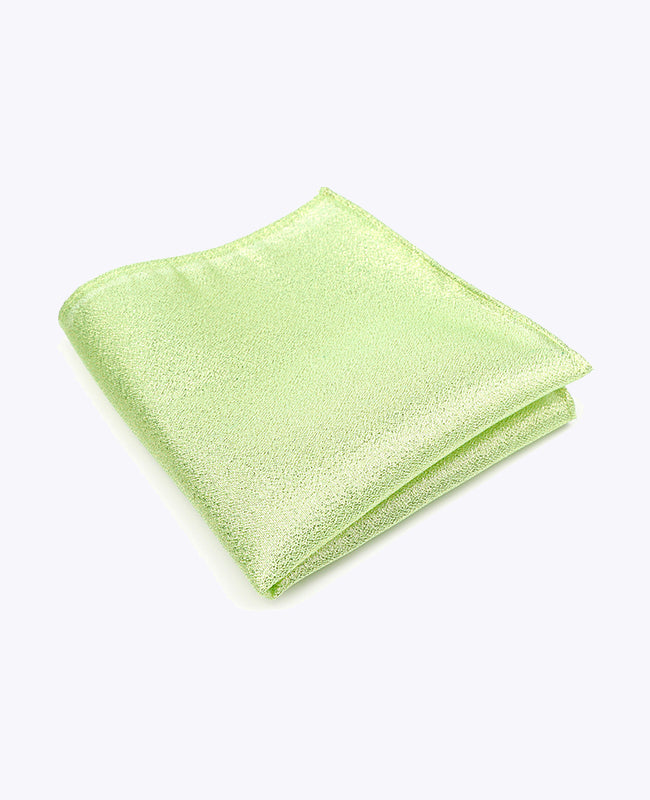 Pochette de Costume à Paillette Vert n°2 en Polyester | Isidore - Unipap's