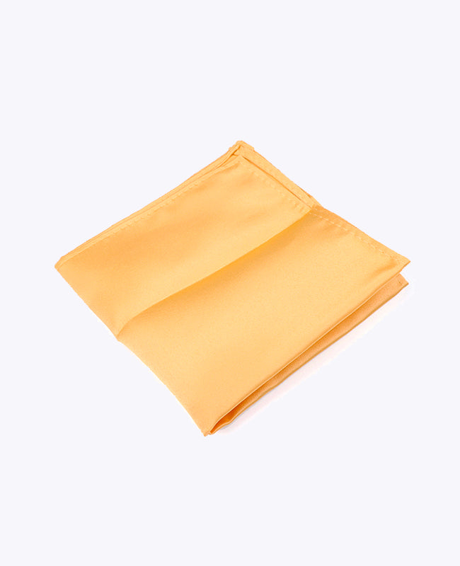 Einstecktuch Gelb n°1 aus Polyester «Anatole»