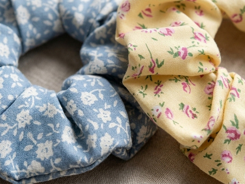 Unipap's Scrunchies - ZARTE MUSTER & ANGENEHMER STOFF Bild