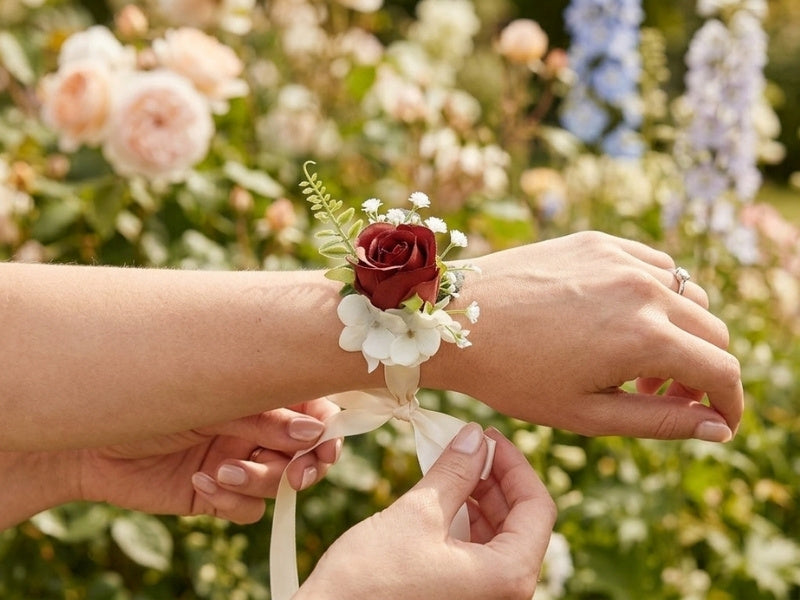 Unipap's Blumenarmband - EINFACHER UND ELEGANTER VERSCHLUSS Bild