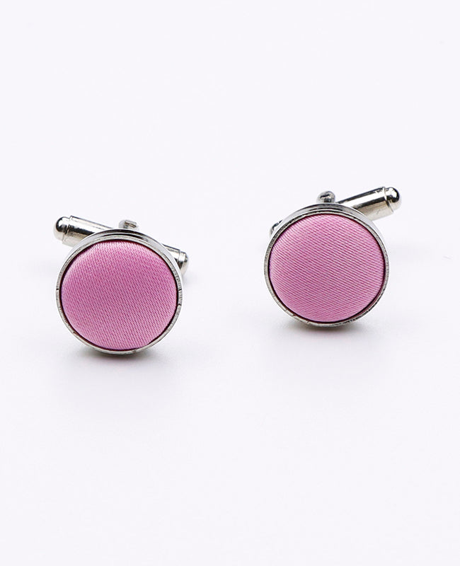 Boutons de Manchette Rose n°1 en Polyester | Anatole - Unipap's