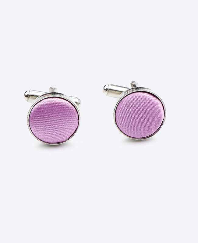 Boutons de Manchette Violet n°1 en Polyester | Jules - Unipap's