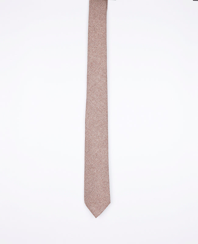 Cravate Beige n°1 Homme en Laine | Claude - Unipap's