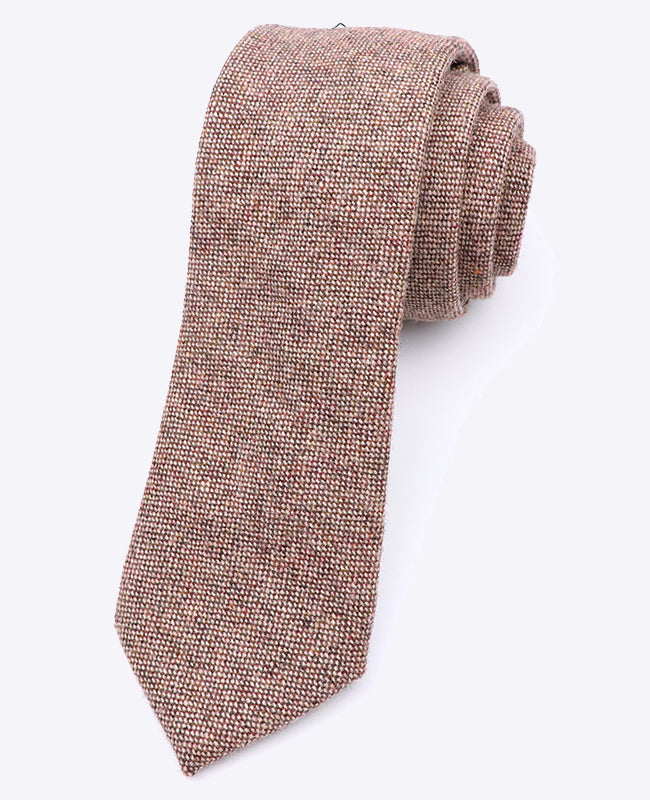 Cravate Rouge n°5 Homme en Laine | Claude - Unipap's