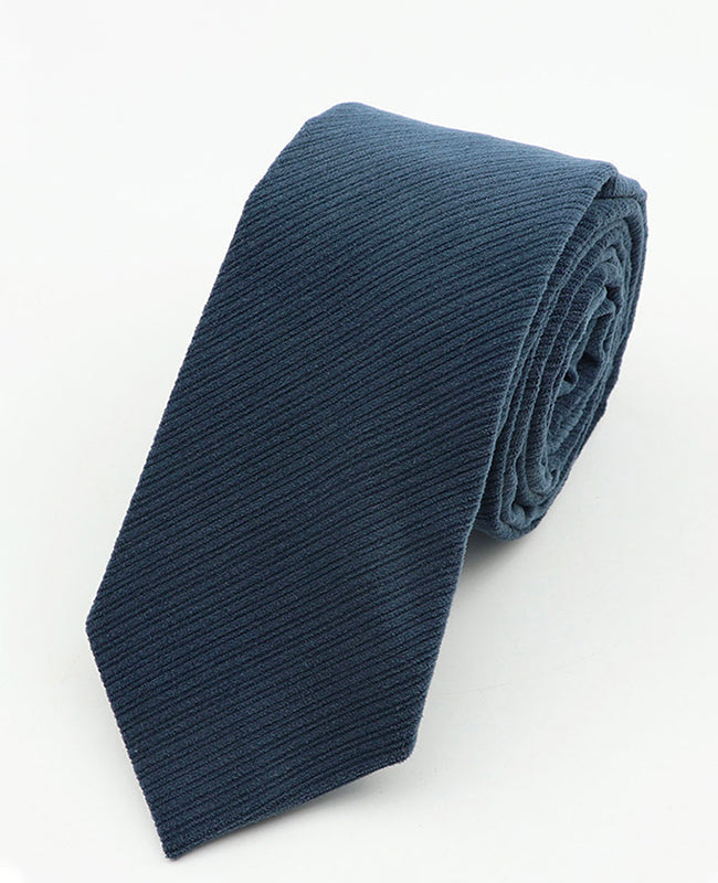 Cravate Bleue n°1 Homme en Velours | Marius - Unipap's