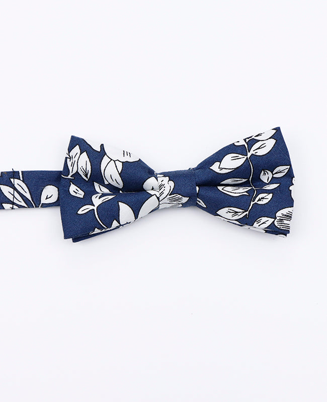 Noeud Papillon Liberty Bleu n°2 Enfant en Coton | Clovis - Unipap's