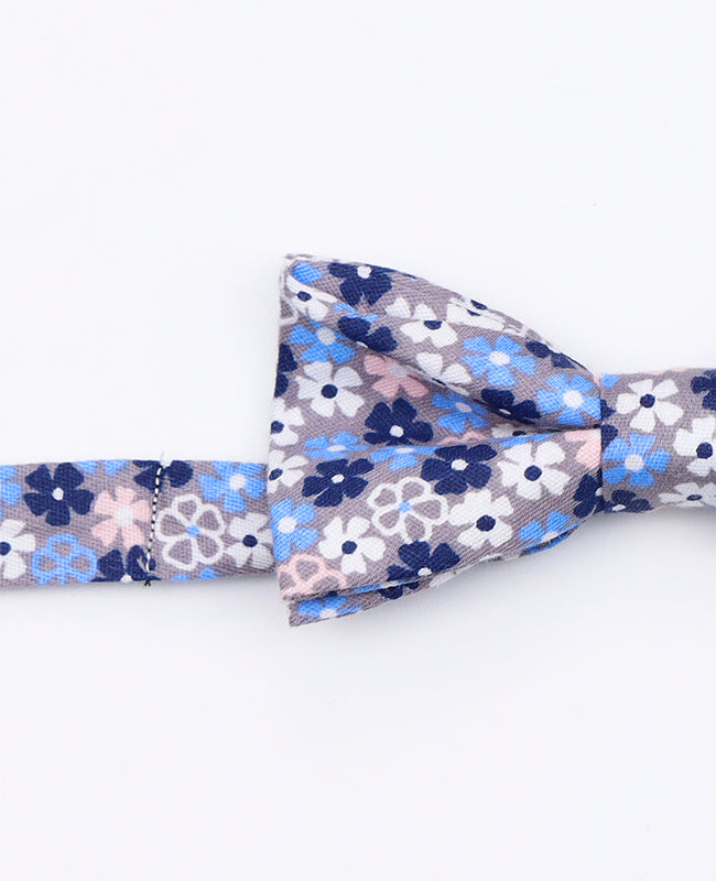 Noeud Papillon Liberty Bleu n°5 Enfant en Coton | Gaspard - Unipap's